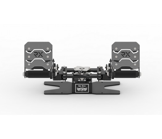RX Viper V3 Rudder Pedals (DARK METALLIC!!!)