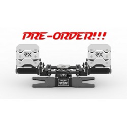PRE-ORDER!!! RX Viper V3 Rudder Pedals (SILVER)