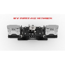 PRE-ORDER!!! RX Viper V3 Rudder Pedals (SILVER)